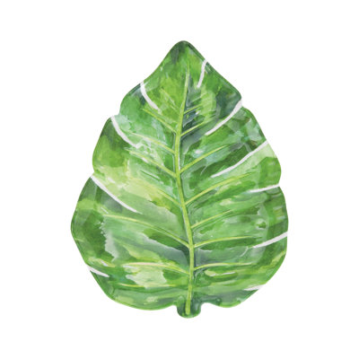Chittum Monstera 9" Melamine Salad Plate