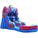 JumpOrange 15 FT Ocean Battle Commercial Grade Water Slide with Pool (with Blower)