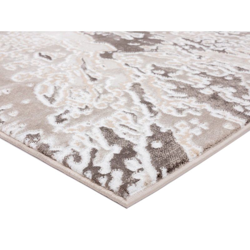 Studebaker Washable Abstract Indoor Rug, Runner 2'8" x 8'1" 