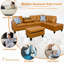 Canapé modulaire avec repose-pieds Plyler-348454956-342896543