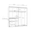 Anga Manufactured Wood Wardrobe