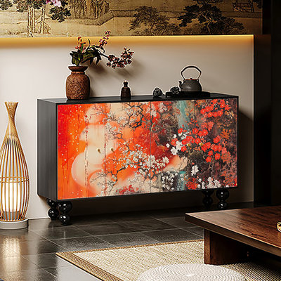 Aesthetic locker household independent sideboard