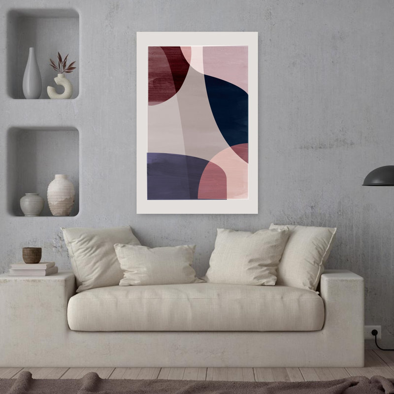 Art contemporain contemporain, H 36 po x l 24 po