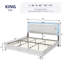 Tête de lit double avec lumières DEL Carnbrock, 47 po, blanc-1534031710-1492271892