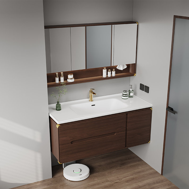 Armoire de salle de bain luxueuse rétro française