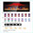 Electric Fireplace 60 Inch Thin Recessed/Wall Mounted with Multi-Color Flame &amp; Remote | Tempered Glass+Sheet Metal+Plastic | Vent Free-2035434308