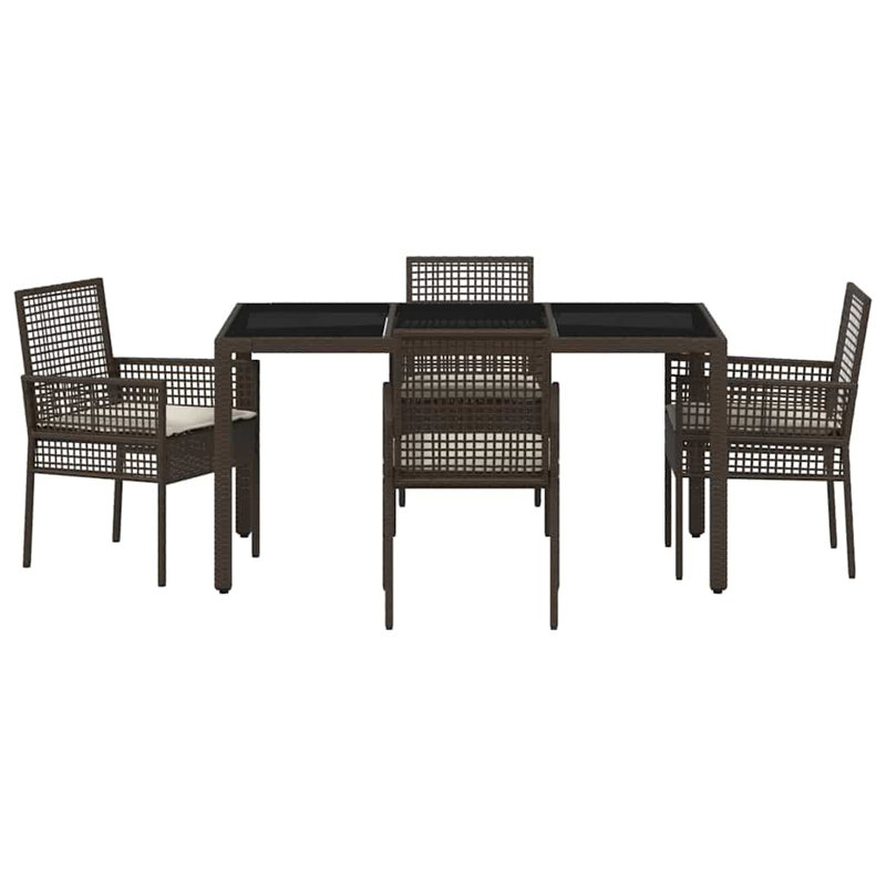 4 - Person Patio Dining Set Rectangular Table