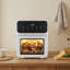 Friteuse à air chaud 10 L/2,64 gal avec fenêtre de visualisation, écran tactile DEL intelligent, sans huile-135377126