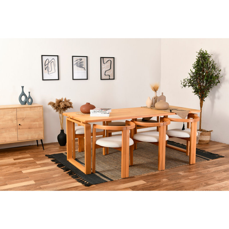 Molano 6 - Person Dining Set