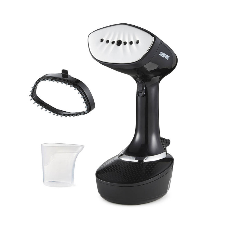 GEEPAS 2-in-1 Handheld Clothes Steamer 400ml Tank 1500W