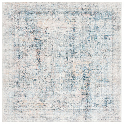 Persaud Area Rug In Navy / Beige