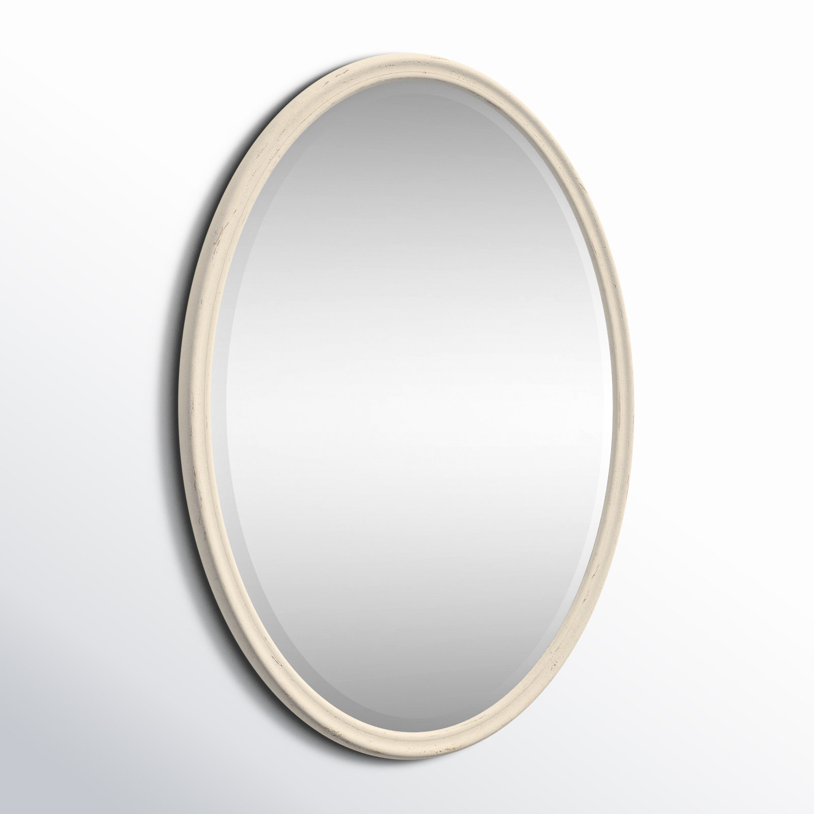 Alcy 45" Oak Accent Mirror, Daisy