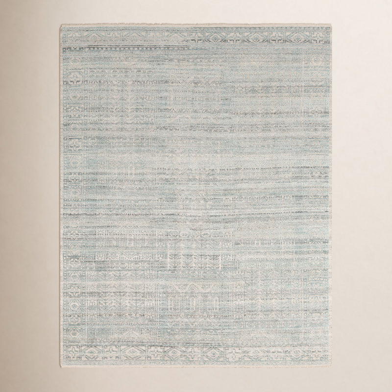 Indrakumar Geometric Indoor Rug, Rectangle 10' x 14'