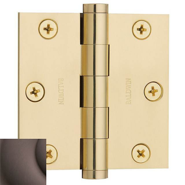 3" H x 3" W Butt Bearing Door Hinge, Venetian Bronze