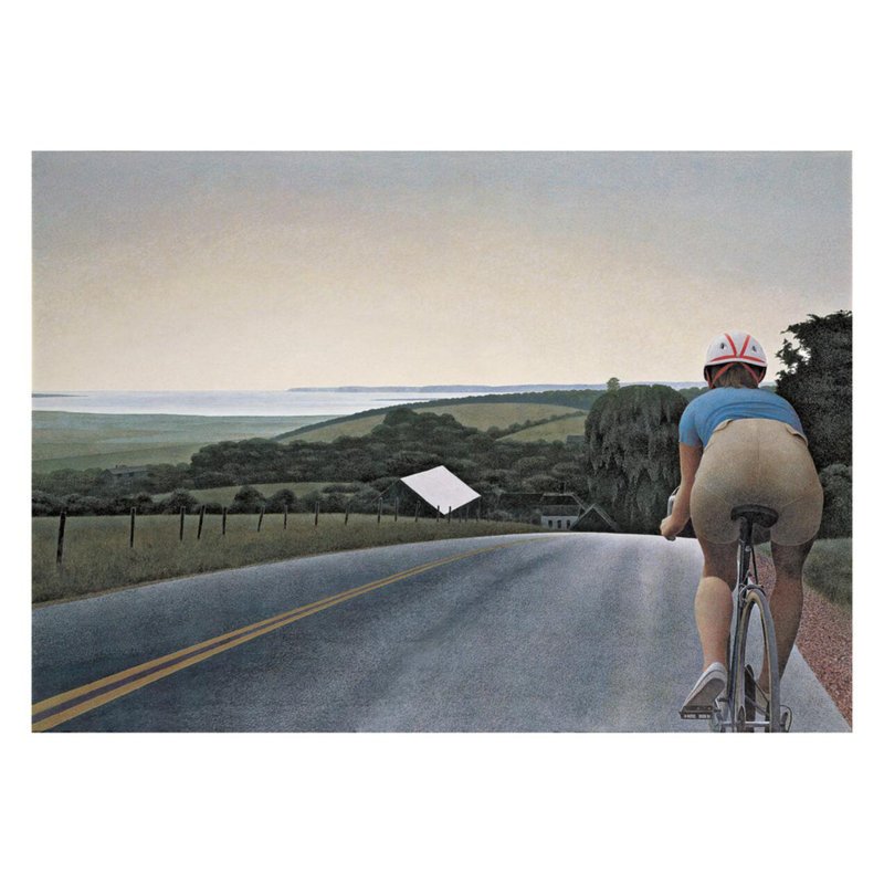 «At Grand Pré» par Alex Colville - Estampe numérique, H 22 po x l 28 po
