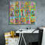 «Dean Russo - Exclusive-tarot Card Collage» par Dean Russo, art mural sur toile-2095795688