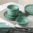 Alofmo Colorful Star 24 Piece Stoneware Dinnerware Set, Service For 8-760508427