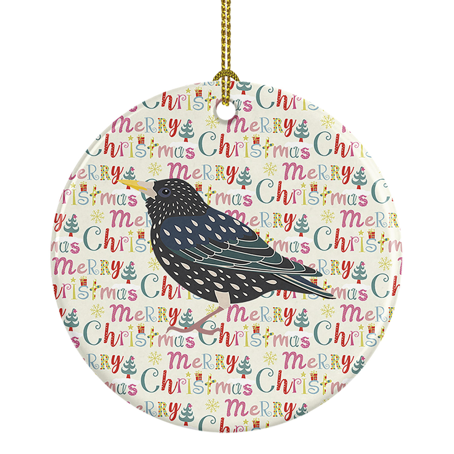 The Holiday Aisle® Starling Hanging Figurine Ornament | Wayfair