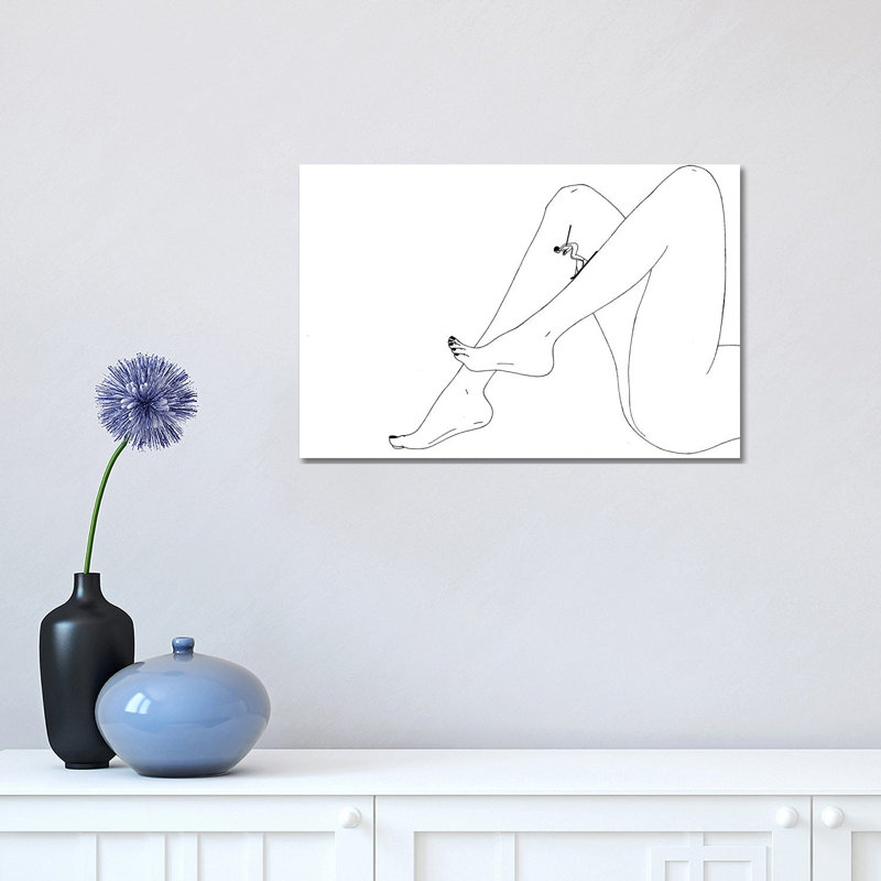 Downhill by Filippo Spinelli - Print on Canvas, 30.48 cm H x 45.72 cm W, Wrapped Canvas