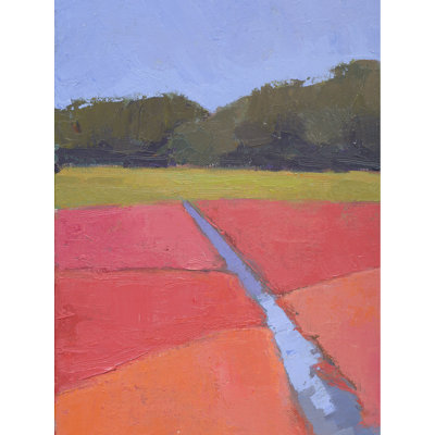 Cranberry Bog Print by Phyllis Adams