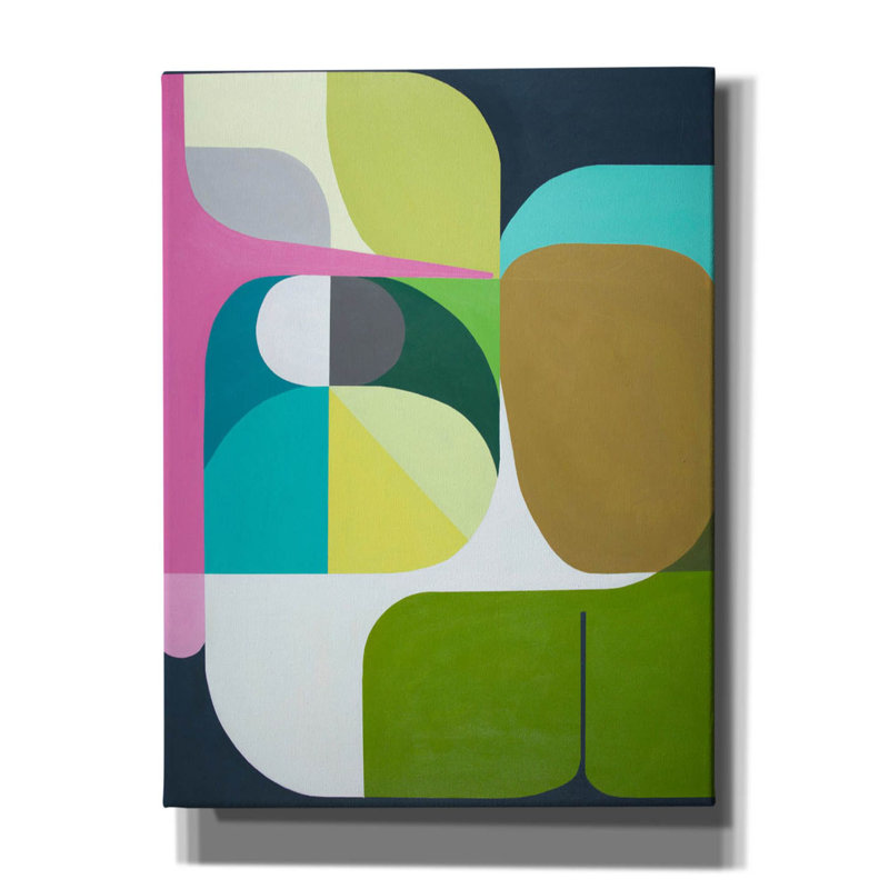 «Ivy Bronx» «Journey» par Marion Griese, art mural sur toile, H 16 po x l 12 po x P 0,75 po