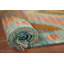 Tapis multicolore géométrique Kilim 3 x 13
