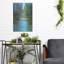 Art mural en métal luxueux «City Park» par Allayn Stevens, 12 po x 16 po-114790835