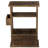 Hopedale Solid Wood Floor Shelf End Table with Storage-368250303
