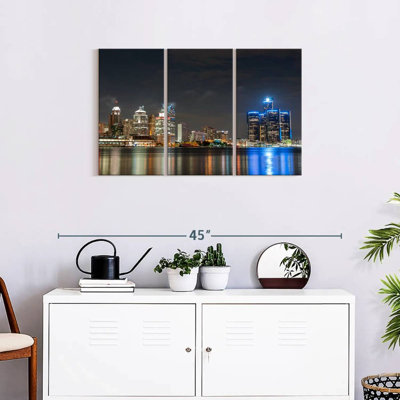 «Detroit Wall Art», reproduction d'art sur toile