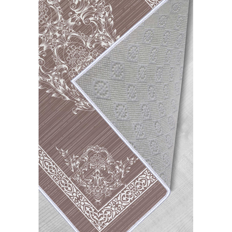 Élégant tapis imprimé en 3D, 31,5 po x 47,2 po | 100% polyester, antibactérien, PVC antidérapant dessous | Lavable à la machine, hauteur des poils: 0,3 po | Durable et facile à nettoyer pour le salon, la chambre à coucher et le bureau