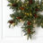 Pre-Lit Snowflake Wreath with Pinecones