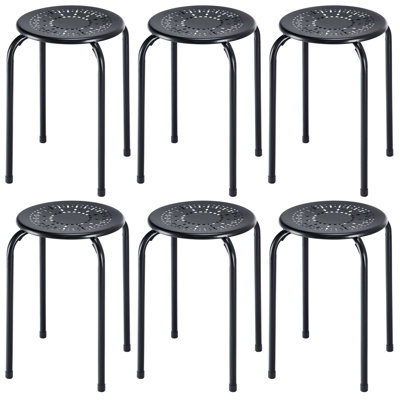 Counter Stool with Metal Frame