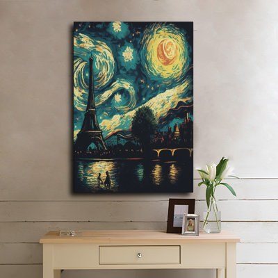 Peinture décorative sur toile