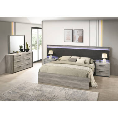 Andover Mills™ Abdiel 3 Piece Bedroom Set & Reviews