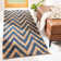 Baileigh Organic Hand Knotted Jute Chevron Rug