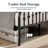 Verena Metal Platform Spindle Bed, No Box Spring Needed-281223326