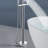 Topcraft Single Handle Floor Mounted Freestanding Tub Faucet with Handheld Shower-87221789
