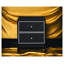 Table d'appoint moderne avec tiroirs de rangement Jabir