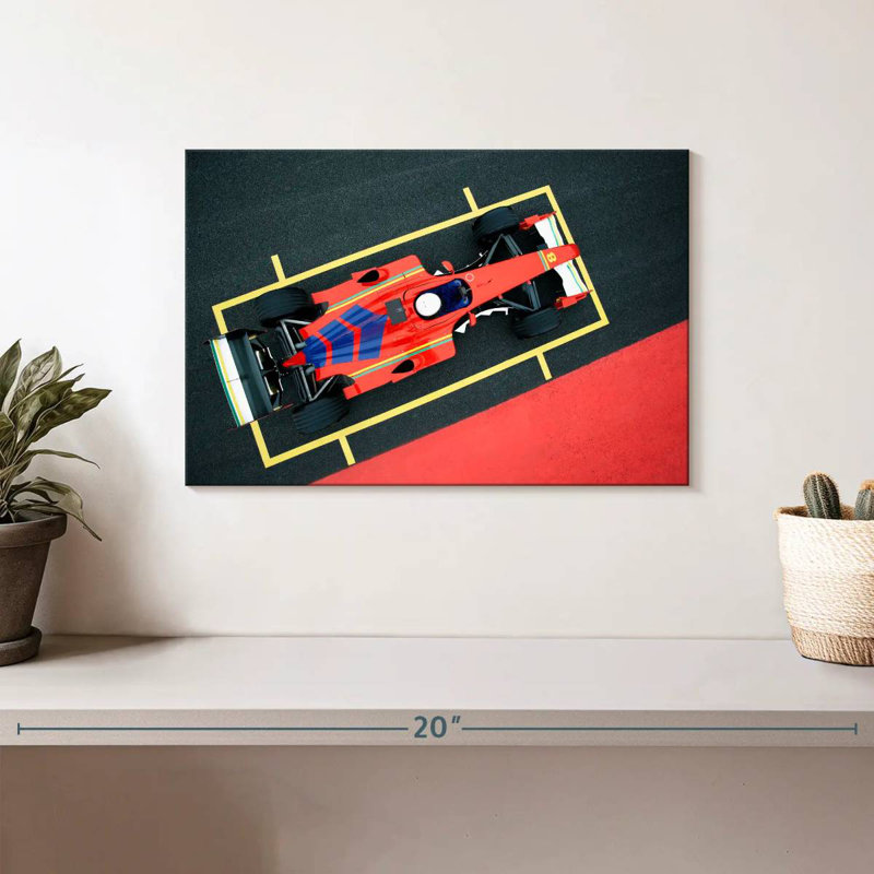 Voiture de formule rouge Mehar