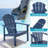 Abdinour Outdoor Adirondack Set-2110180666