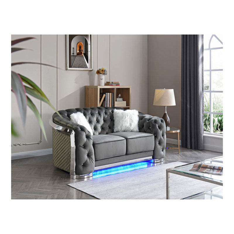 Causeuse Chic, Gris