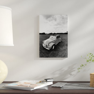 « citroen 2cv », reproduction de photo sur toile