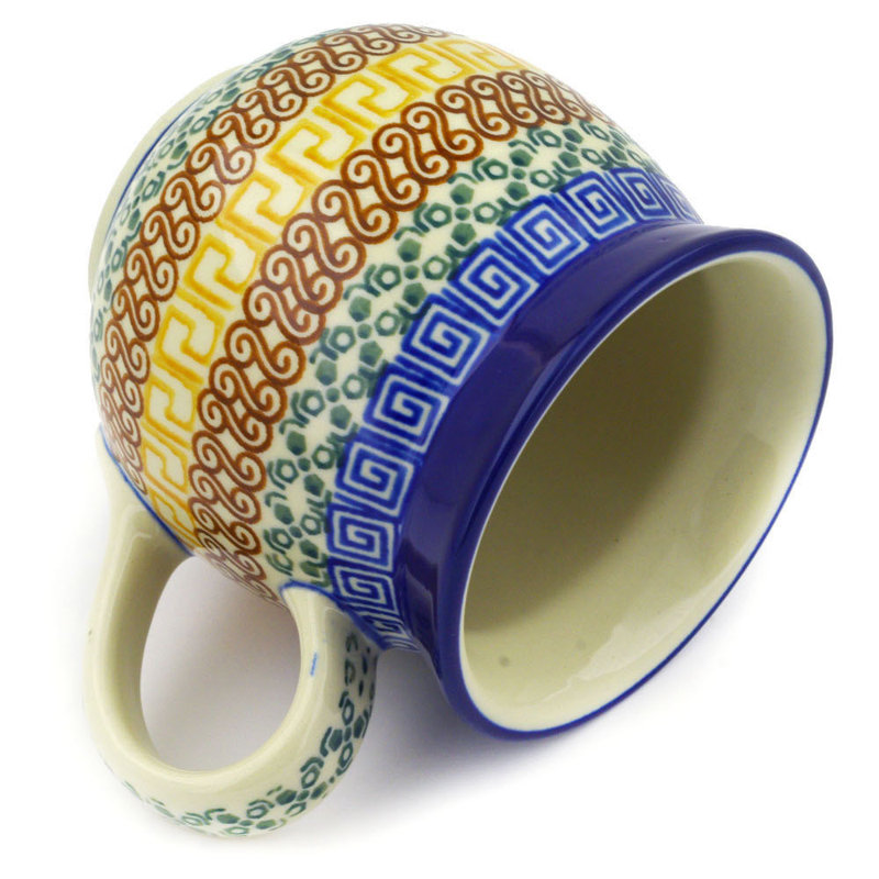Tasse à bulles en grès 16 oz - French Grecian, 16