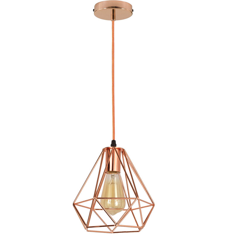 Antashia 1 - Light Rose Gold Pendant