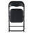 Gianetta 44cm H Upholstered Metal Side Chair in Black