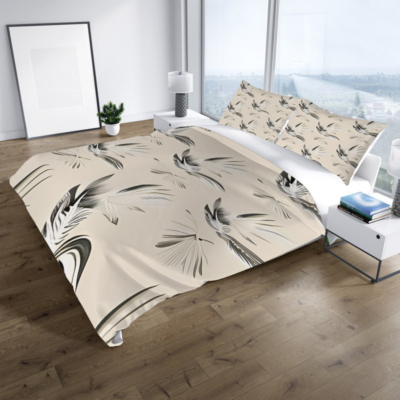 Abstract Duvet Cover, King Duvet Cover + 2 King Shams