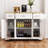 Spacious Rubber Wood Kitchen Island With Drop Leaf, Rolling Cart On Wheels, Ample Storage For Modern Kitchens And Dining Areas.-1878701541