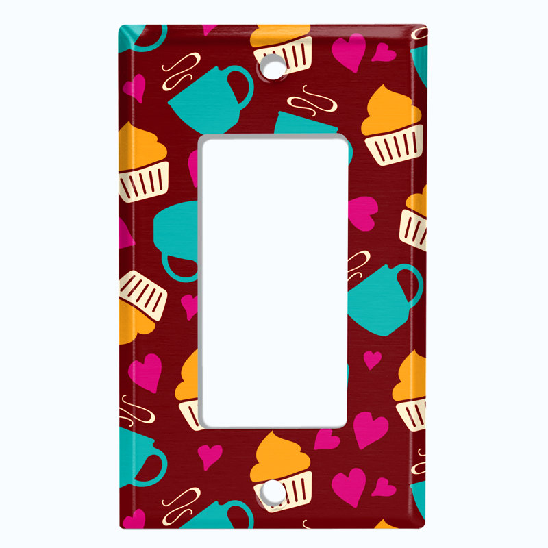 Plaque murale berçante Cupcake