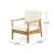 Wood Chair For Patio - , To Elements, Slat Design Club Gardens Strong Frame, , Panels