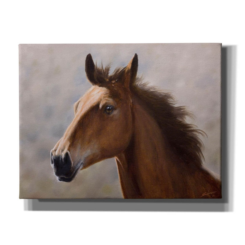 Keirran On Canvas Print, 26" H x 34" W